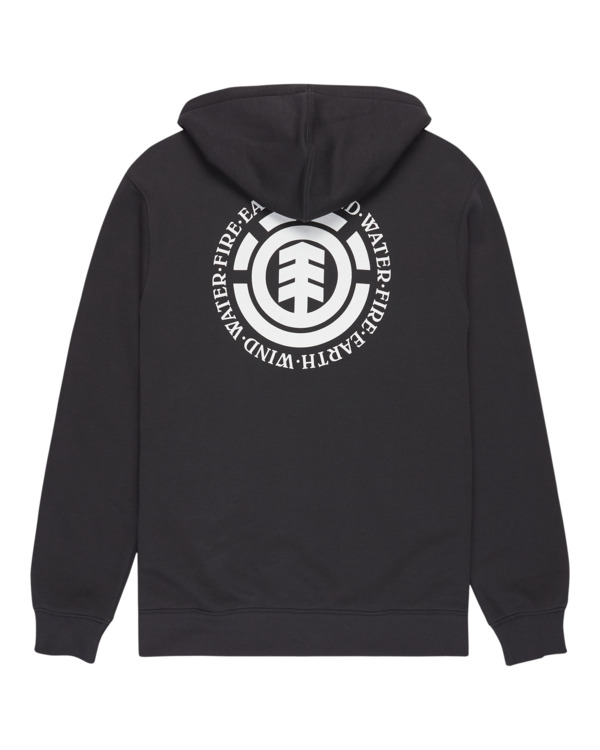 1 Seal Bp Po - Sweatshirt com capuz para Homem Preto ELYSF00295 Element