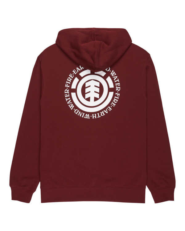1 Seal Bp Po - Sweatshirt com capuz para Homem Vermelho ELYSF00295 Element