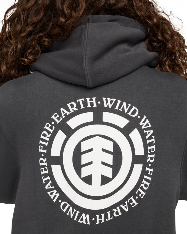 5 Seal Bp Po - Sweatshirt com capuz para Homem Preto ELYSF00295 Element