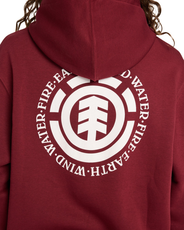 5 Seal Bp Po - Sweatshirt com capuz para Homem Vermelho ELYSF00295 Element