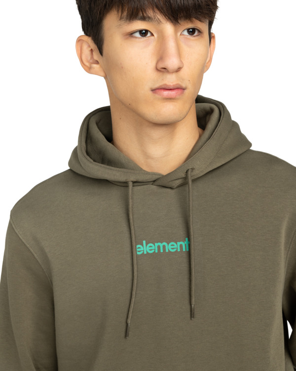 4 Lowcase Bp Po - Hoodie for Men Green ELYSF00296 Element