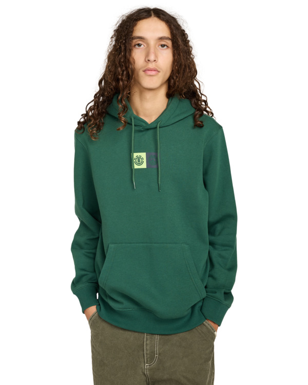 2 Dual Po - Kapuzenpulli für Männer Grün ELYSF00298 Element