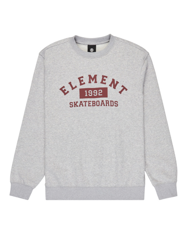 0 Home Team Cr - Sweatshirt for Men Gray ELYSF00299 Element