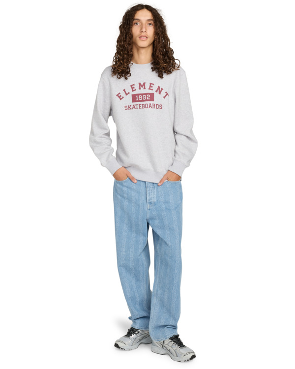 5 Home Team Cr - Sweatshirt for Men Gray ELYSF00299 Element
