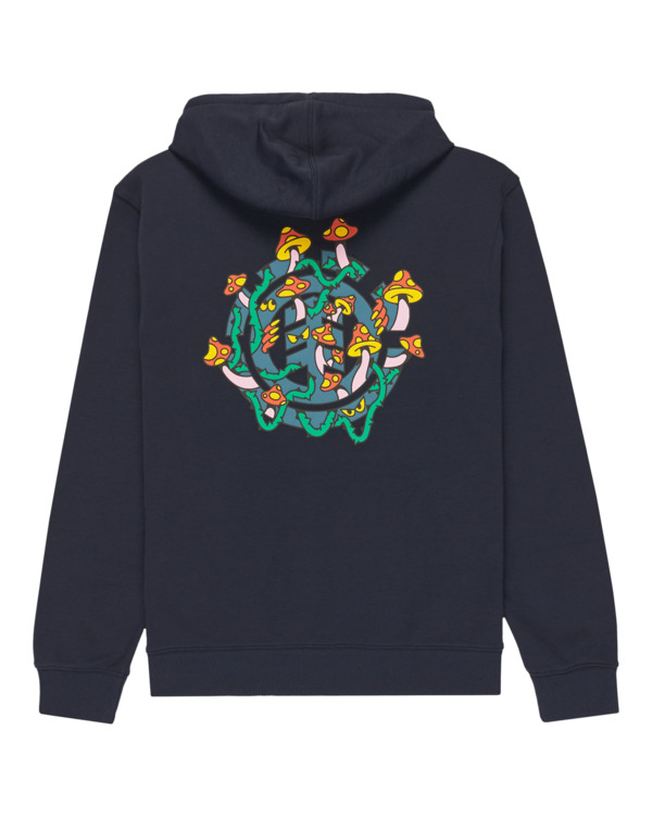 1 Midnight Po - Sudadera con capucha para hombre Azul ELYSF00303 Element