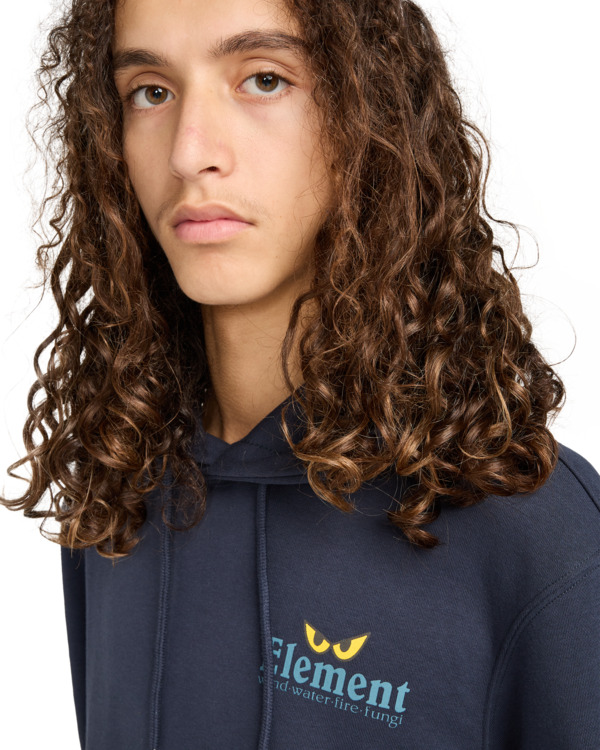 4 Midnight Po - Sudadera con capucha para hombre Azul ELYSF00303 Element
