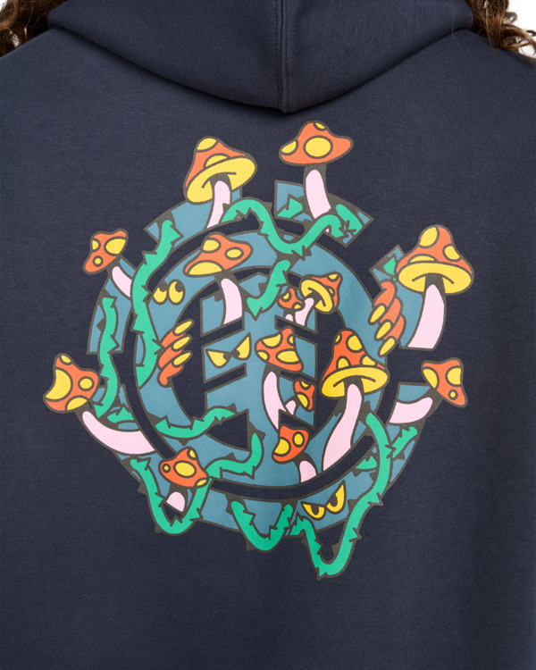 5 Midnight Po - Sudadera con capucha para hombre Azul ELYSF00303 Element