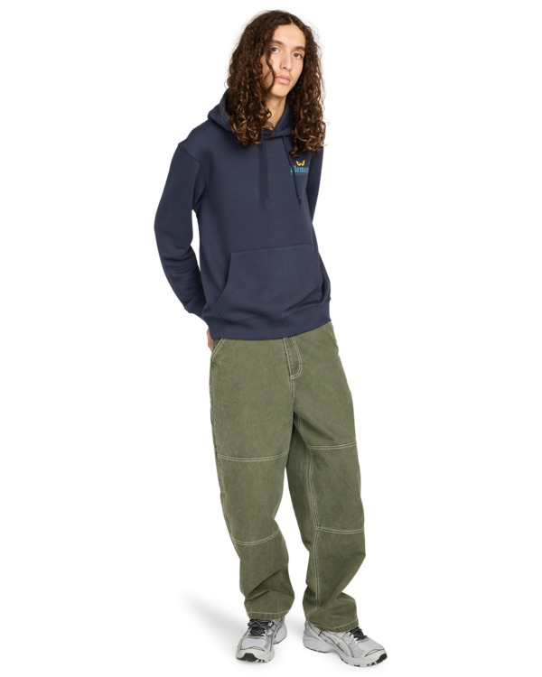 6 Midnight Po - Sudadera con capucha para hombre Azul ELYSF00303 Element