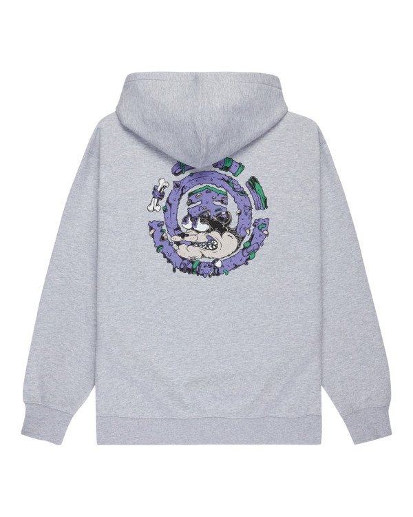 1 Bad Doggie Po - Sudadera para hombre Gris ELYSF00307 Element