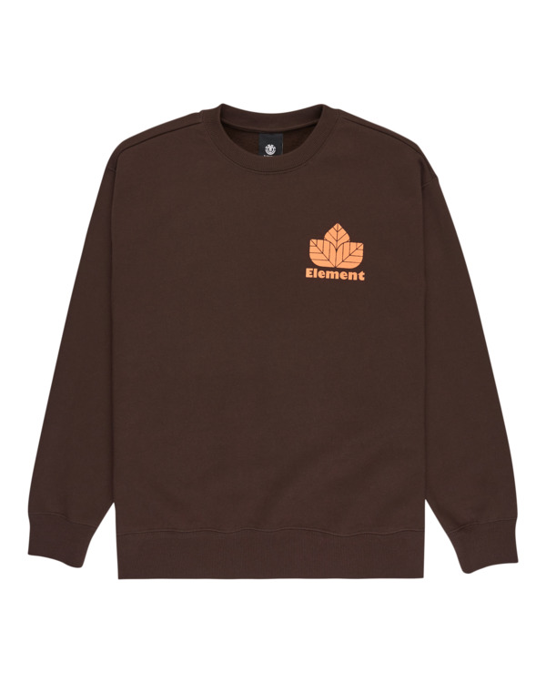 0 Sporting Cr - Sudadera para hombre Marron ELYSF00308 Element