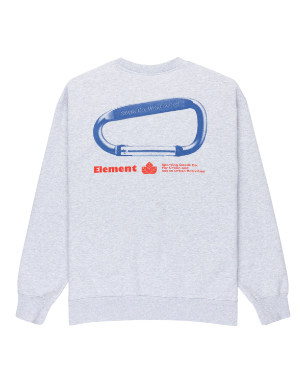 1 Sporting Cr - Felpa da Uomo Gray ELYSF00308 Element