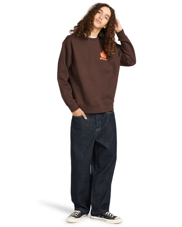 5 Sporting Cr - Sudadera para hombre Marron ELYSF00308 Element