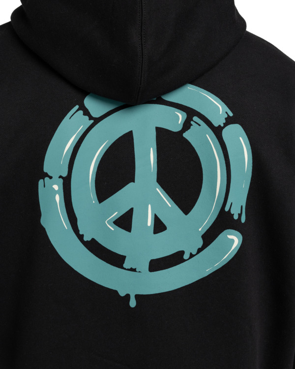 5 Paint Brush - Sudadera con capucha para hombre Azul ELYSF00310 Element