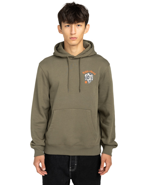 2 Timber Hobos Po - Sudadera con capucha para hombre Verde ELYSF00314 Element