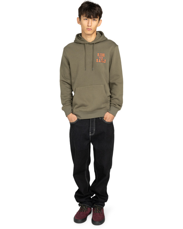 6 Timber Guard Dogs Po - Sweatshirt com capuz para Homem Verde ELYSF00315 Element