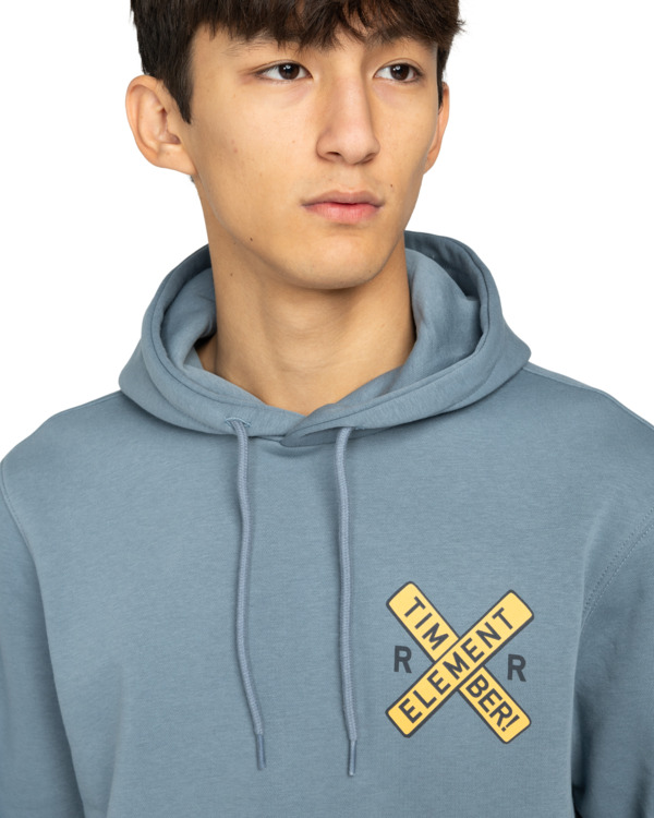 4 Timber Freight Train Po - Hoodie for Men Blue ELYSF00317 Element