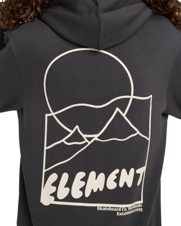 5 Sunrise Po - Kapuzenpulli für Männer Schwarz ELYSF00320 Element