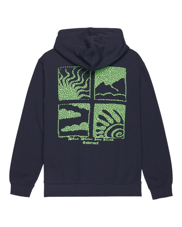 element, 4 Elements Po - Hoodie for Men, ECLIPSE NAVY (ecn) 1 4 Elements Po - Hoodie for Men Blue ELYSF00321 Element