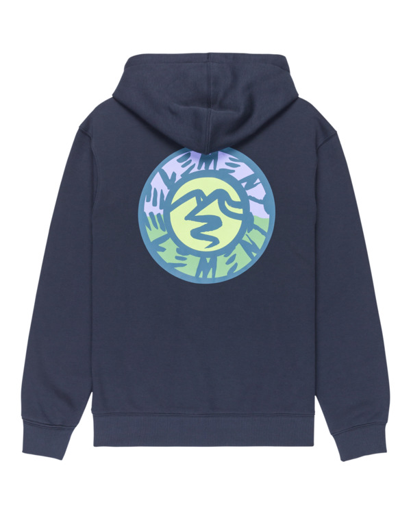 1 Path Ahead Po - Felpa con cappuccio da Uomo Blue ELYSF00323 Element