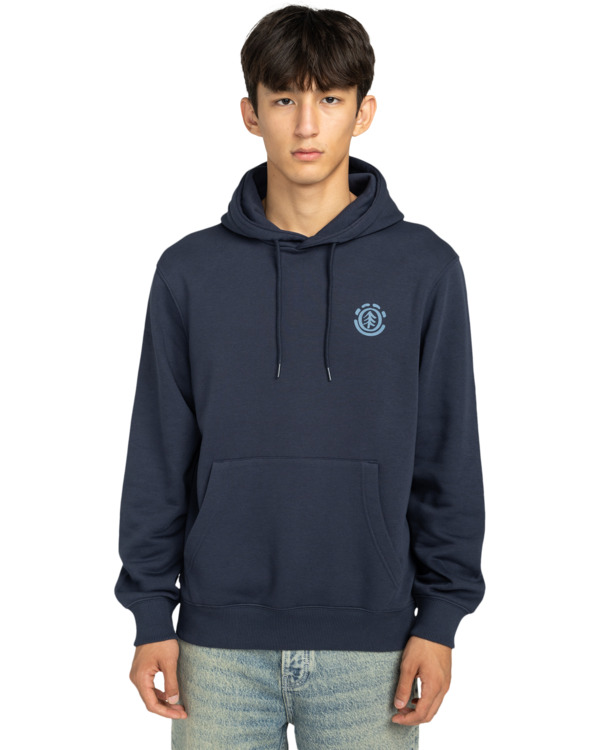2 Path Ahead Po - Felpa con cappuccio da Uomo Blue ELYSF00323 Element