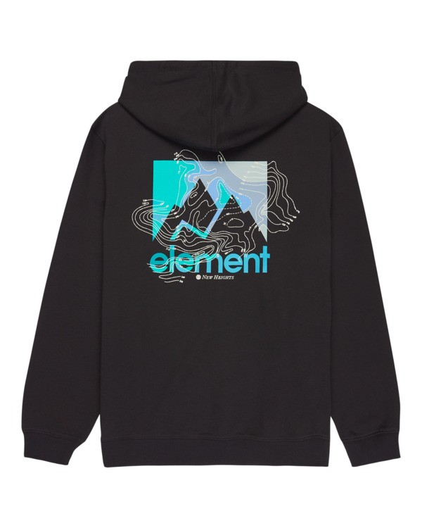 1 New Heights - Hoodie voor Heren Black ELYSF00330 Element