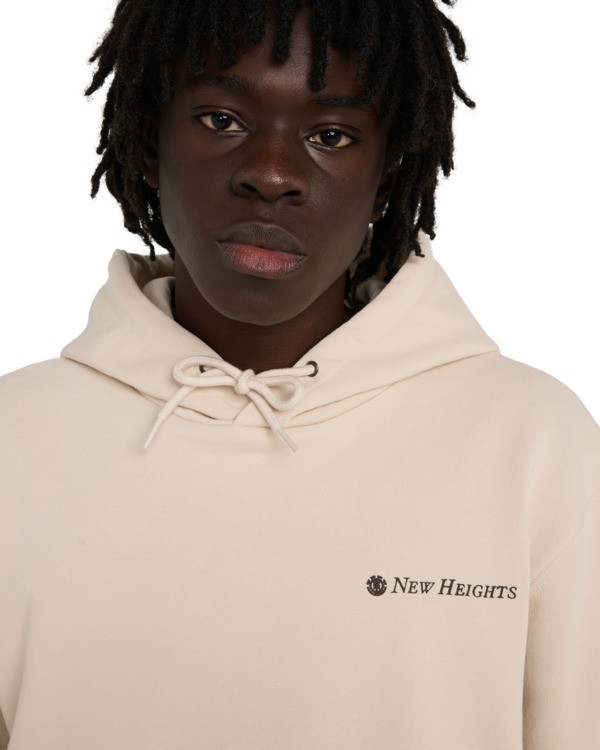 4 New Heights - Hoodie for Men Beige ELYSF00330 Element
