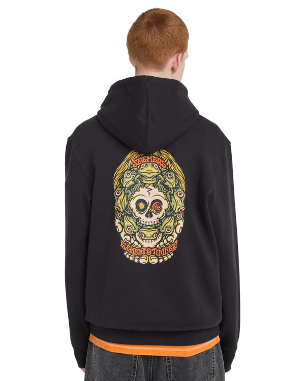 6 Timber Orbit - Sweat à capuche pour Homme Noir ELYSF00352 Element