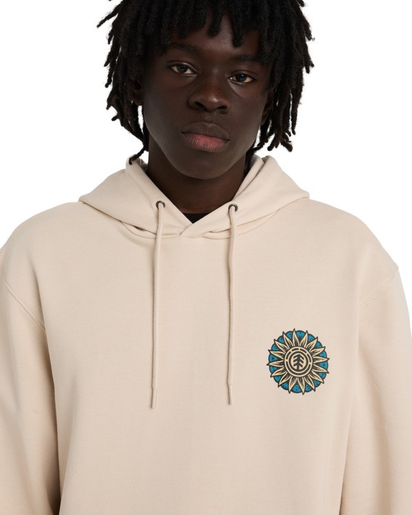 4 Timber The Light - Sweat à capuche pour Homme Beige ELYSF00354 Element