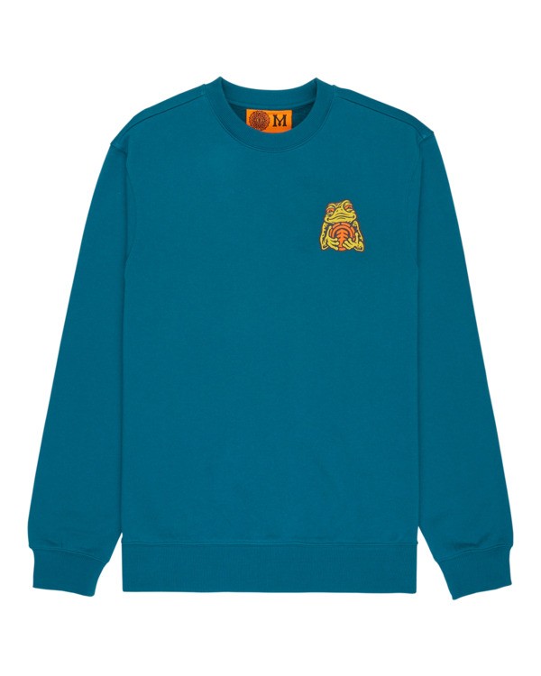 0 Timber The Frog - Sweat pour Homme Bleu ELYSF00356 Element