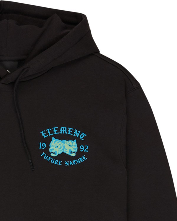 2 Element Double - Sudadera con capucha para hombre Azul ELYSF00361 Element
