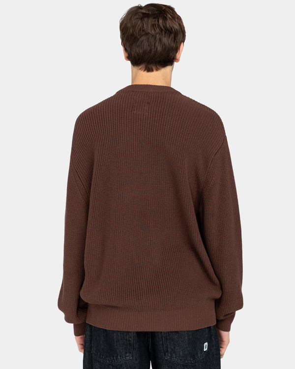 6 Fudge - Jumper for Men Brown ELYSW00108 Element