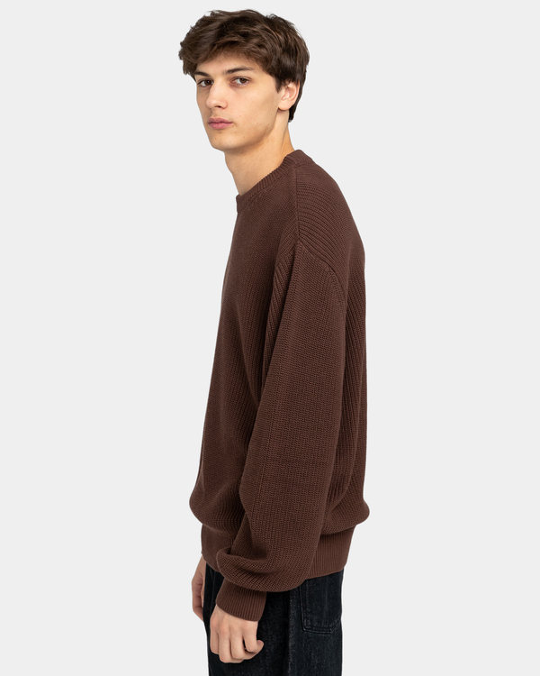 3 Fudge - Jumper for Men Brown ELYSW00108 Element
