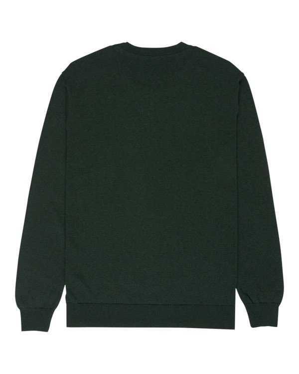 1 Icon Embroidery Sw - Jersey de cuello redondo para hombre Marron ELYSW00115 Element