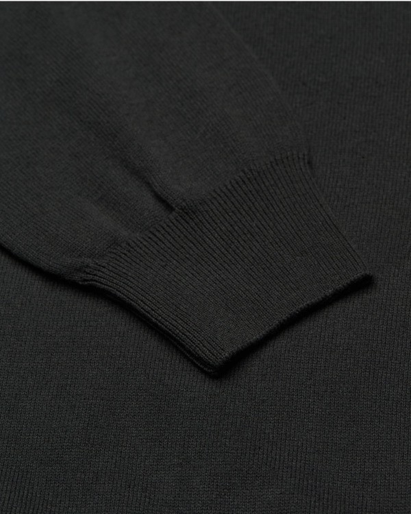 4 Icon Embroidery Sw - Pull &agrave; col rond pour Homme Noir ELYSW00115 Element