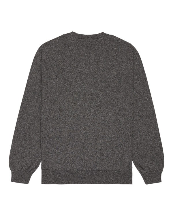 1 Icon Embroidery Sw - Jersey de cuello redondo para hombre Gris ELYSW00115 Element