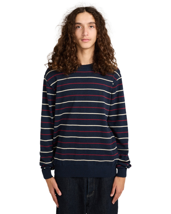 2 Cornell Classic  - Sweatshirt mit Rundhalsausschnitt für Männer Blau ELYSW00115 Element