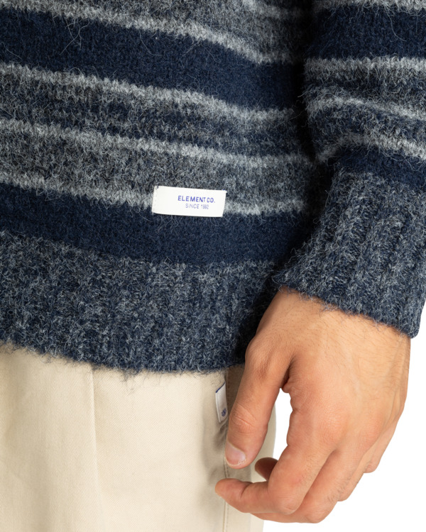 4 Shoreton Cr - Crew Neck Jumper for Men Blue ELYSW00122 Element