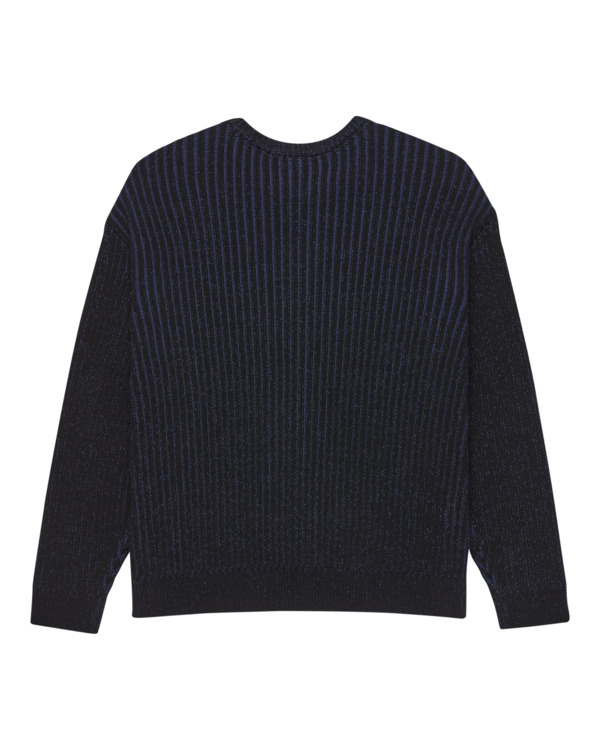 1 2Tone Rib Cr - Jersey de cuello redondo para hombre Azul ELYSW00130 Element