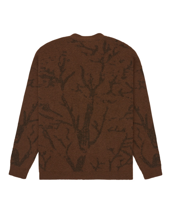 1 Bigfoot Cardigan - Jersey con botones para hombre Marron ELYSW00133 Element