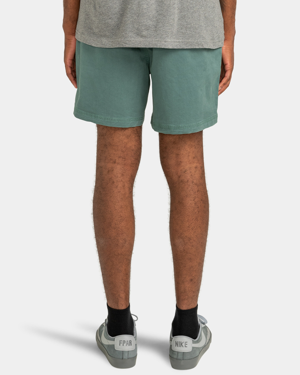 6 Valley Twill - Elasticated Shorts for Men Blue ELYWS00102 Element