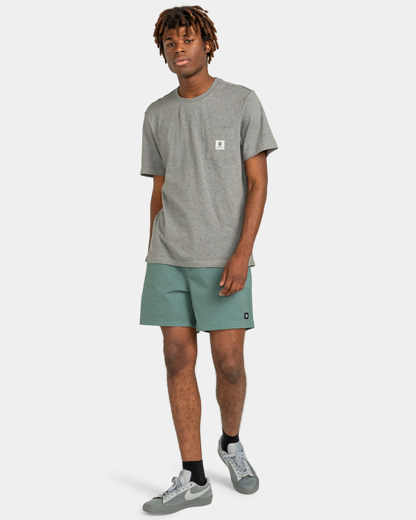 5 Valley Twill - Elasticated Shorts for Men Blue ELYWS00102 Element