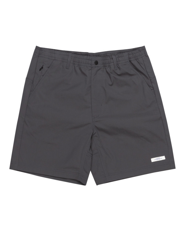 0 Howland Venture 19" - Elastic Waist Walkshorts for Men Black ELYWS00132 Element