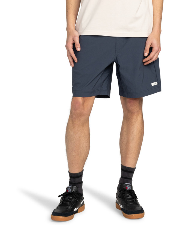 2 Howland Venture 19" - Shorts mit elastischem Bund für Männer Blau ELYWS00132 Element