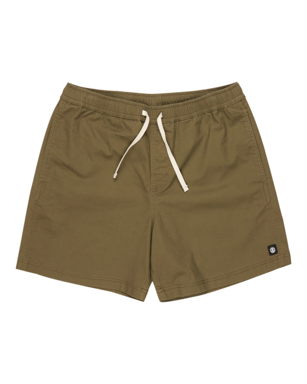 0 Chillin Classic 17" - Shorts mit elastischem Bund für Männer Grün ELYWS00133 Element