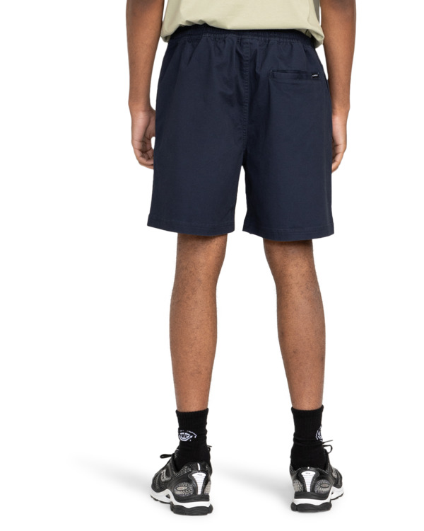 8 Chillin Classic 17" - Elastic Waist Walkshorts for Men Blue ELYWS00133 Element