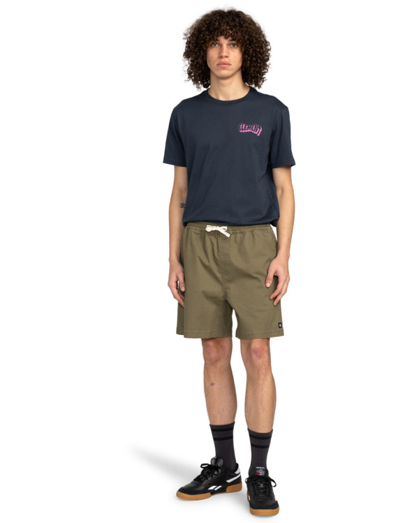 7 Chillin Classic 17" - Shorts mit elastischem Bund für Männer Grün ELYWS00133 Element