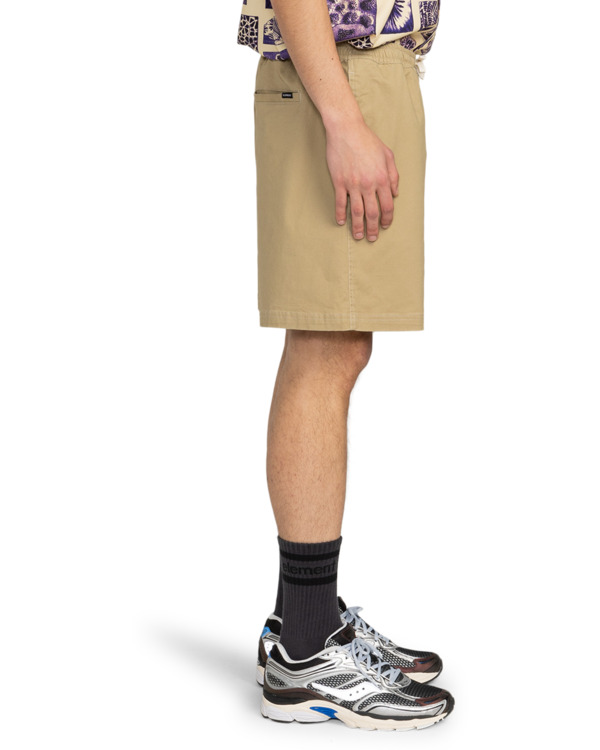 6 Chillin Classic 17" - Shorts mit elastischem Bund für Männer Grün ELYWS00133 Element