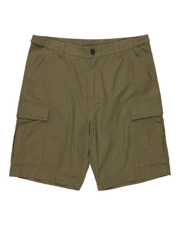 0 Legion 21" - Short de marche cargo pour Homme Vert ELYWS00137 Element