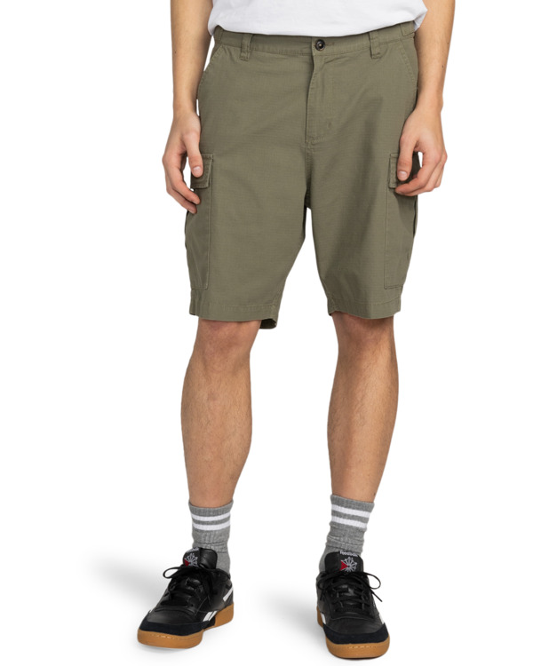 2 Legion 21" - Short de marche cargo pour Homme Vert ELYWS00137 Element