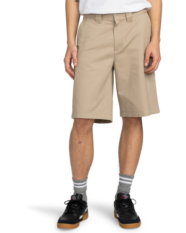 2 Howland Work 21.8" - Chino Short voor Heren Beige ELYWS00148 Element